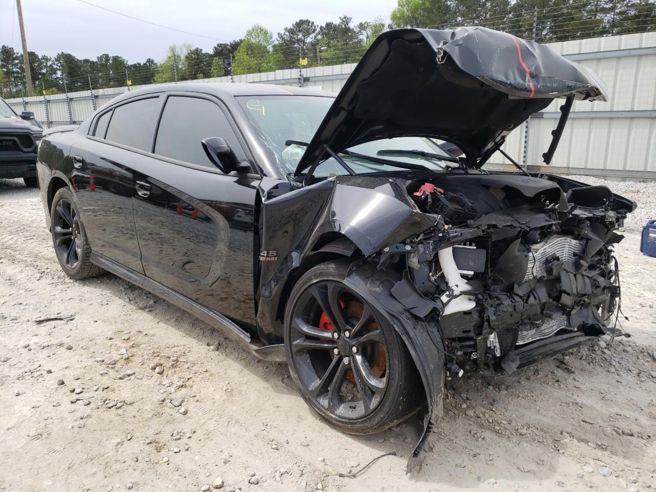 DODGE CHARGER R/ 2020 with VIN 2C3CDXCTXLH142490 - Photo from auction