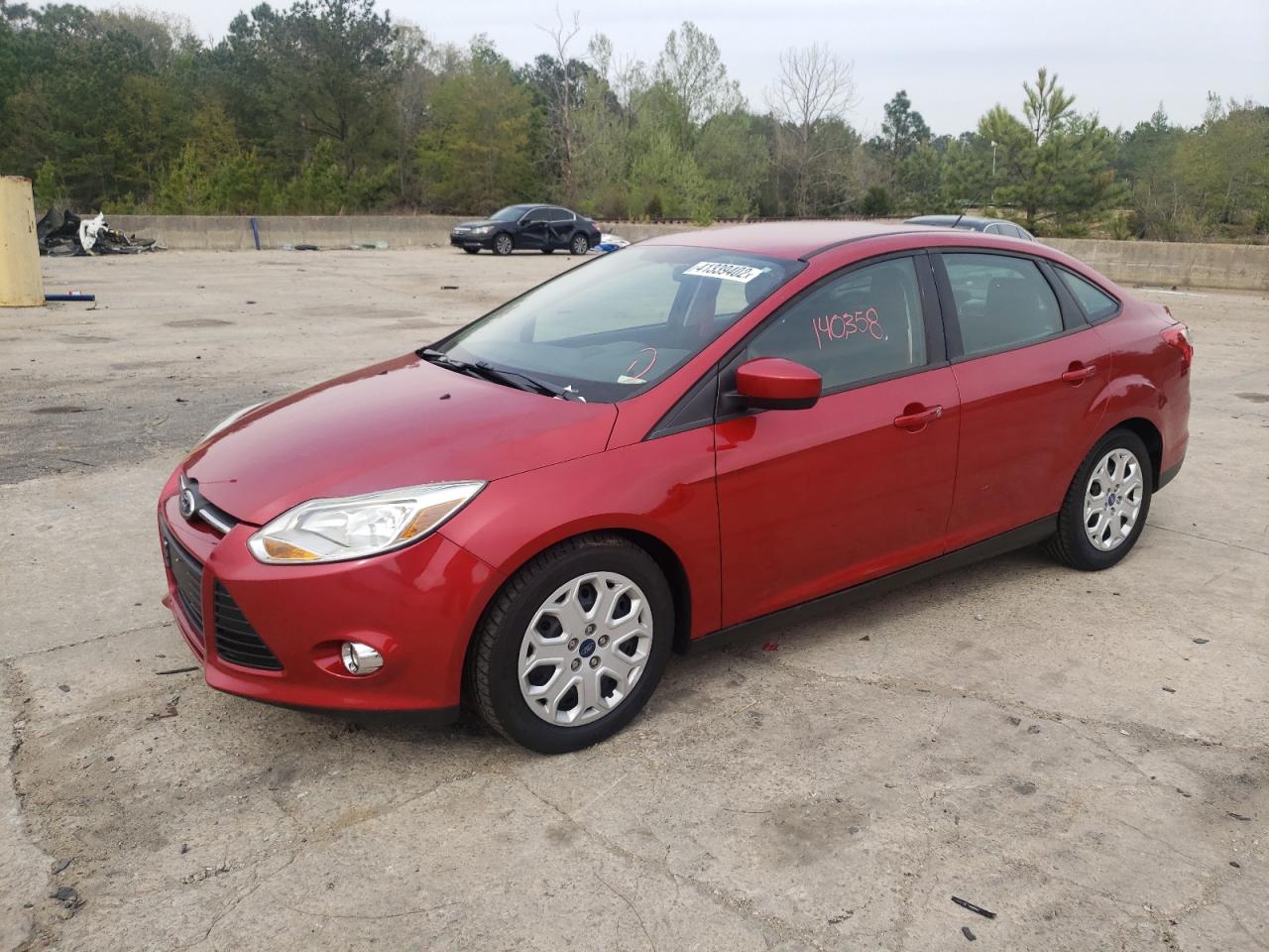 Photo 2 from auction – 2012 FORD FOCUS SE with VIN 1FAHP3F20CL127669
