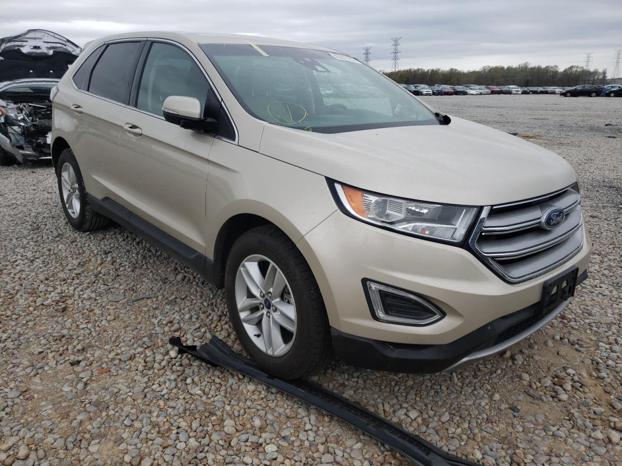 FORD EDGE SEL 2018 with VIN 2FMPK3J95JBB23151 - Photo from auction