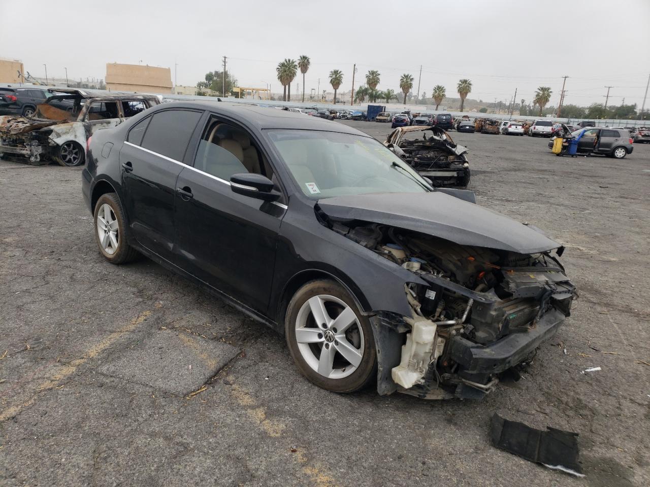 VOLKSWAGEN JETTA TDI 2012 with VIN 3VWLL7AJ6CM317560 - Photo from auction