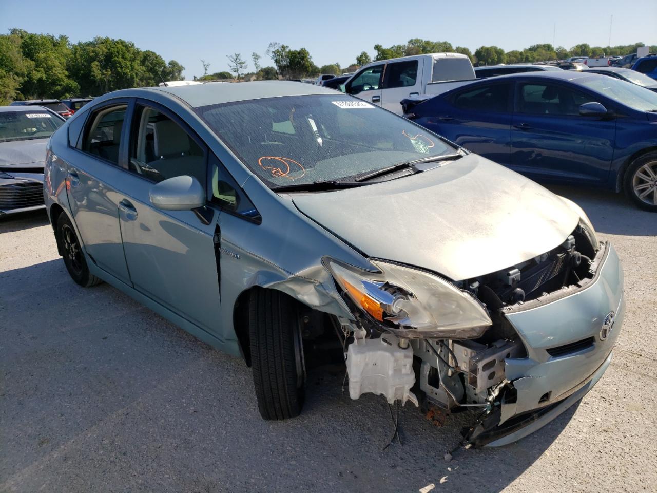 TOYOTA PRIUS 2012 with VIN JTDKN3DU9C1560882 - Photo from auction