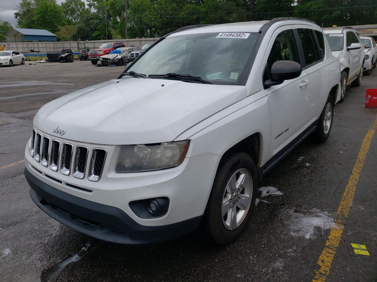 Photo 2 from auction – 2014 JEEP COMPASS SP with VIN 1C4NJCBA7ED573696