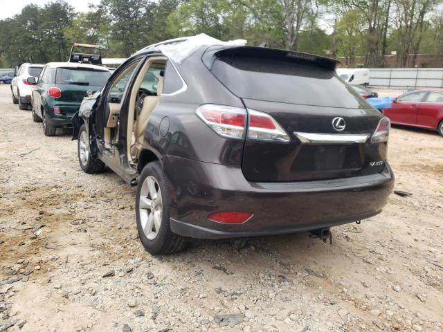Photo 3 from auction – 2013 LEXUS RX 350 BAS with VIN 2T2BK1BAXDC196163