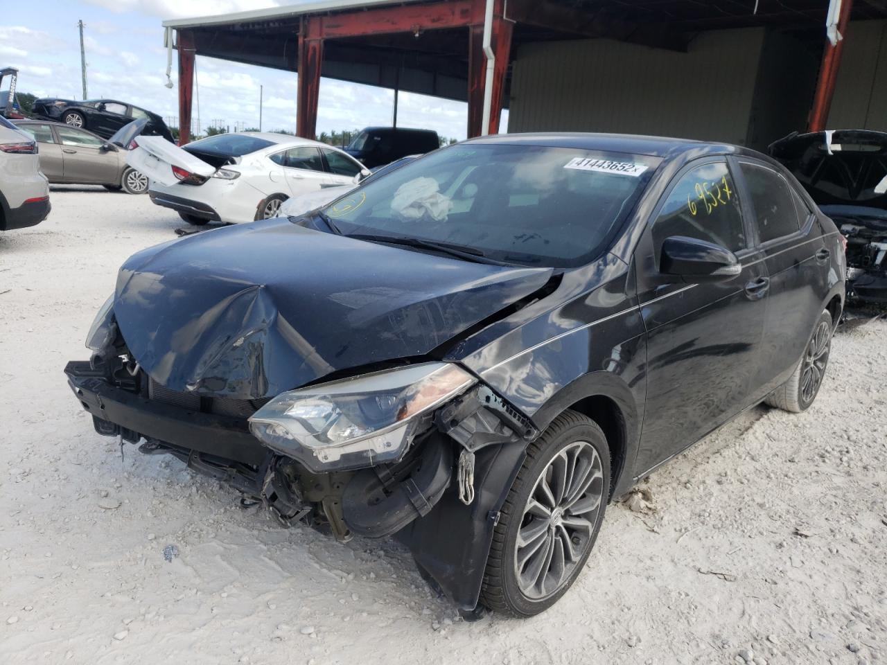 Photo 2 from auction – 2016 TOYOTA COROLLA L with VIN 5YFBURHE4GP487754