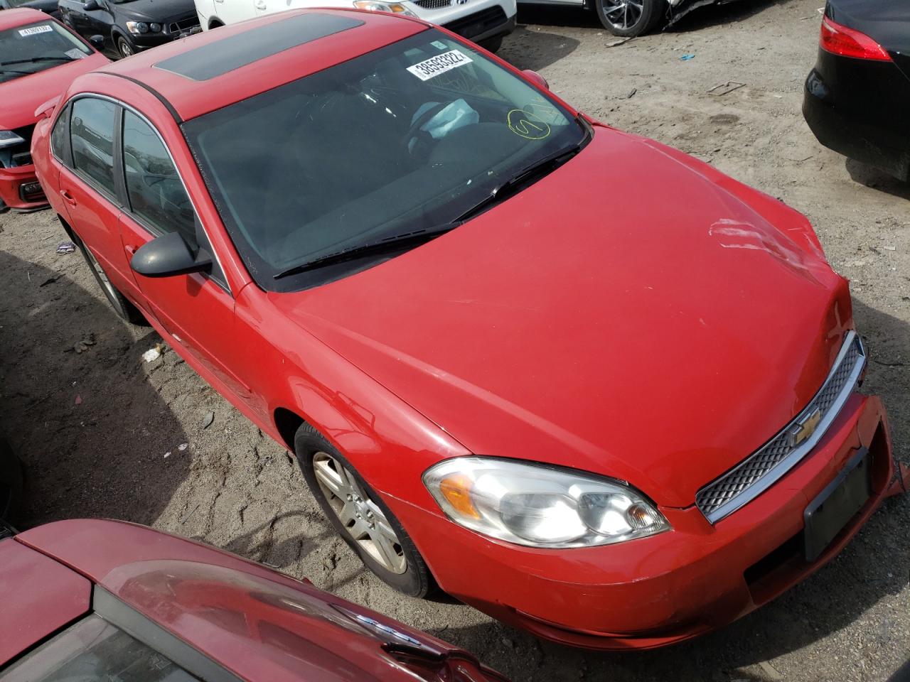 CHEVROLET IMPALA LT 2012 with VIN 2G1WG5E35C1159362 - Photo from auction