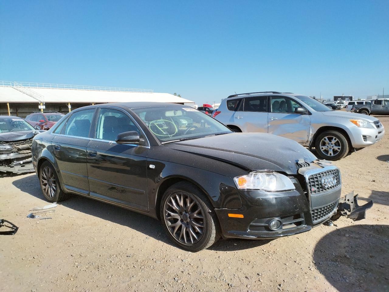 AUDI A4 2.0T QU 2008 with VIN WAUDF78E18A151795 - Photo from auction
