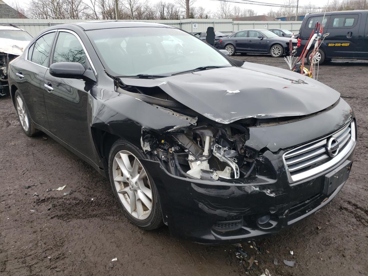 NISSAN MAXIMA S 2014 with VIN 1N4AA5AP8EC454566 - Photo from auction