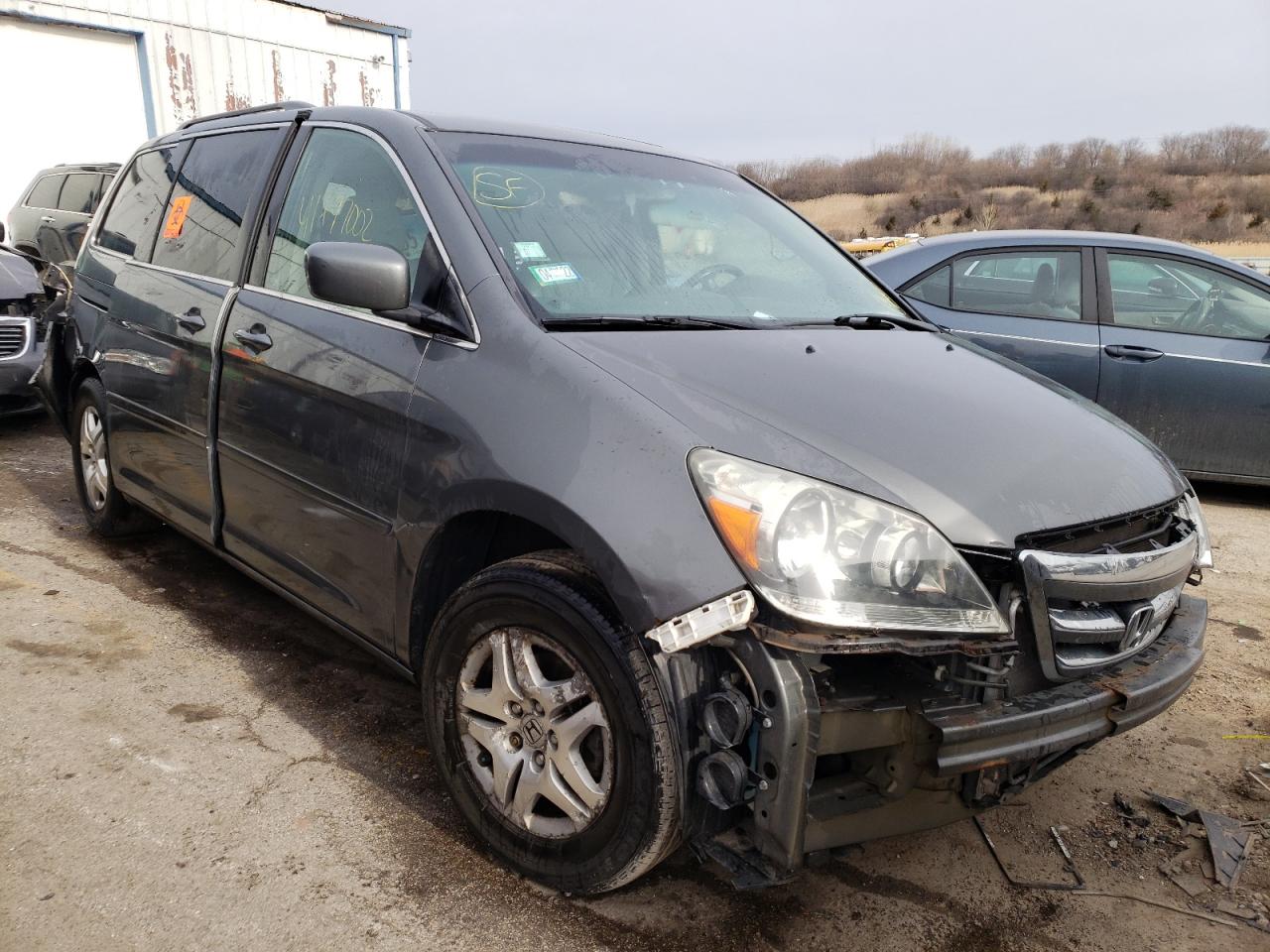 HONDA ODYSSEY EX 2007 with VIN 5FNRL38727B460788 - Photo from auction