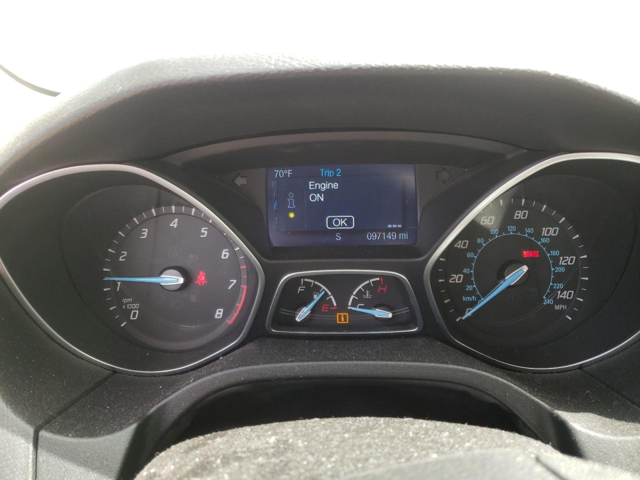 Photo 8 from auction – 2014 FORD FOCUS SE with VIN 1FADP3F20EL320101
