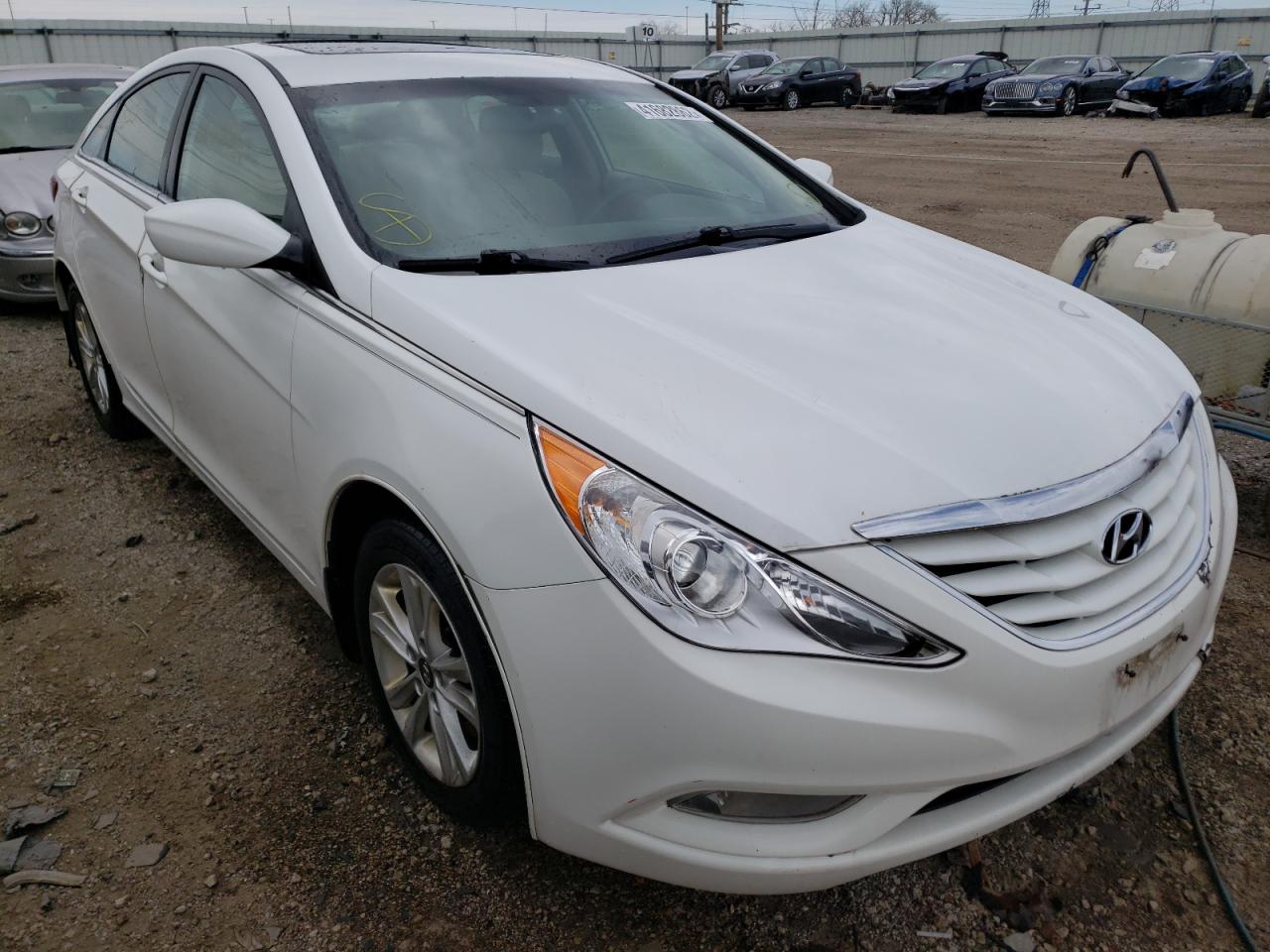 HYUNDAI SONATA GLS 2013 with VIN 5NPEB4AC0DH737627 - Photo from auction