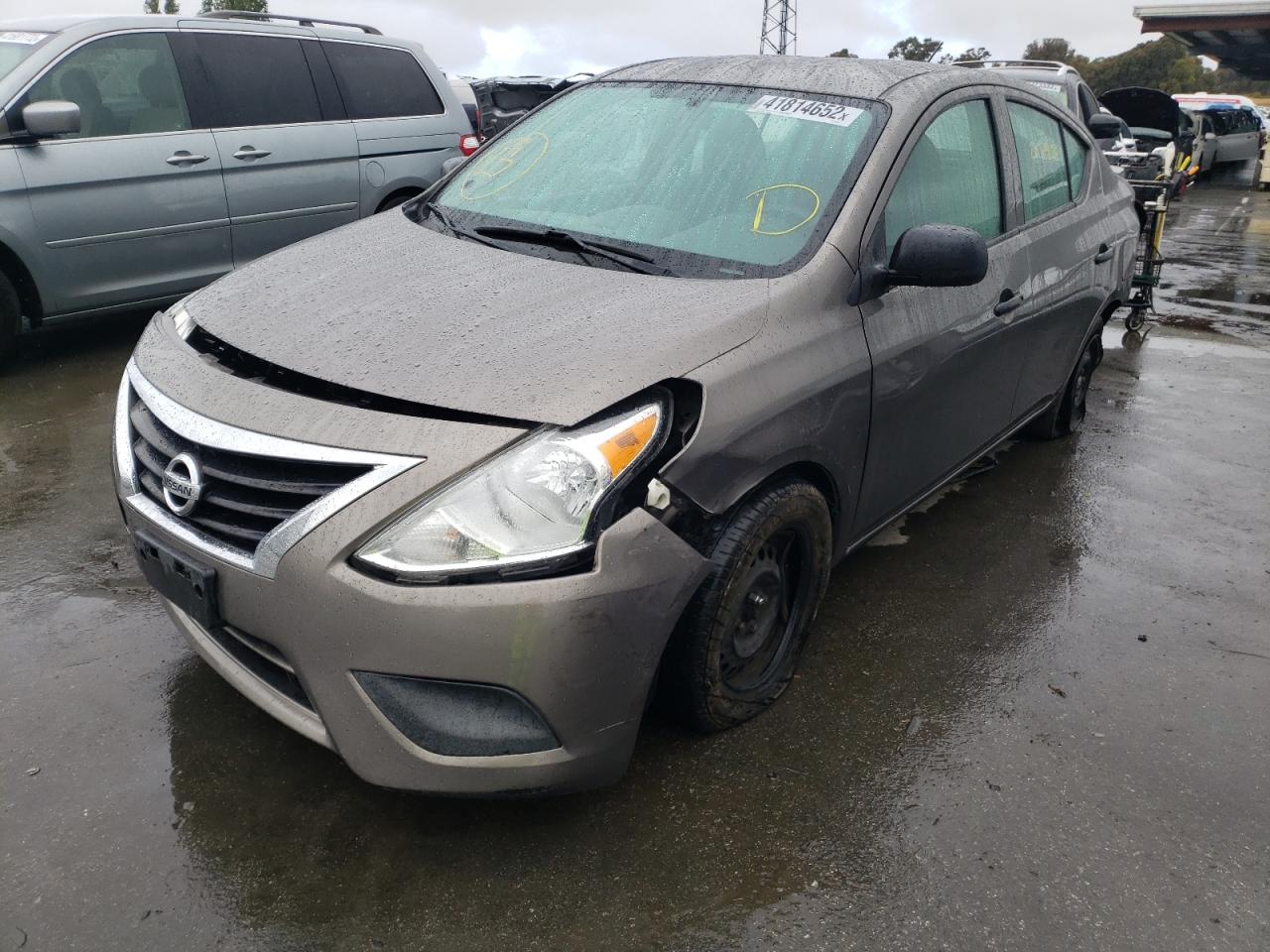 Photo 2 from auction – 2015 NISSAN VERSA S with VIN 3N1CN7AP2FL945503