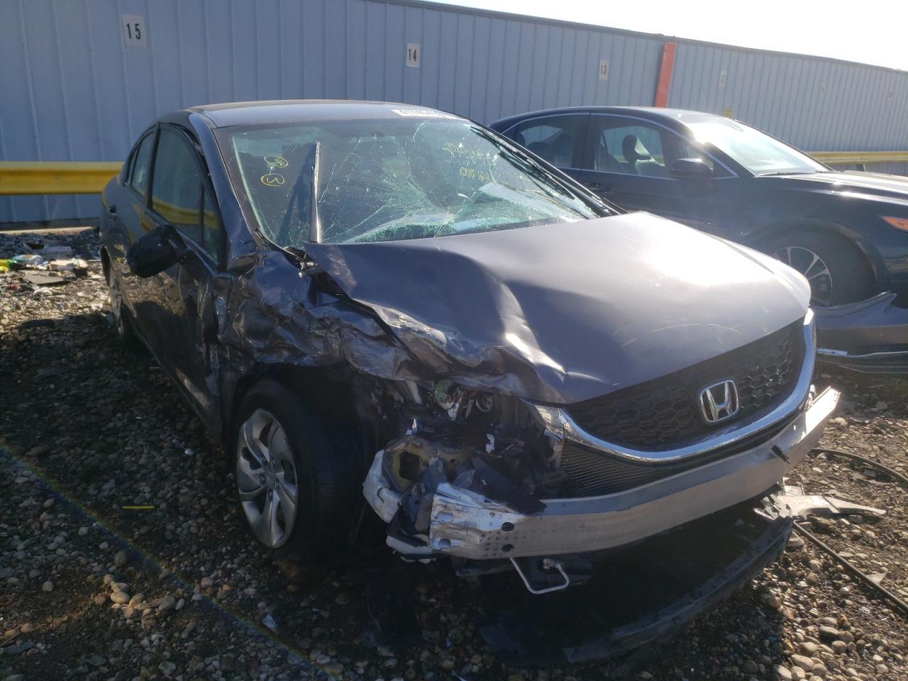 HONDA CIVIC LX 2015 with VIN 2HGFB2F59FH519430 - Photo from auction