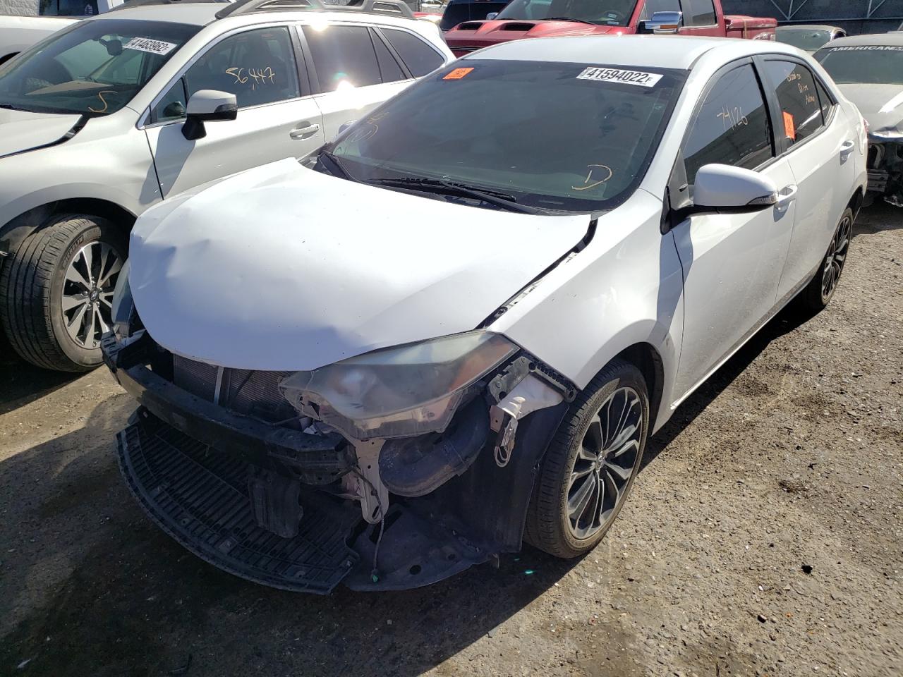 Photo 2 from auction – 2016 TOYOTA COROLLA L with VIN 2T1BURHE2GC615313