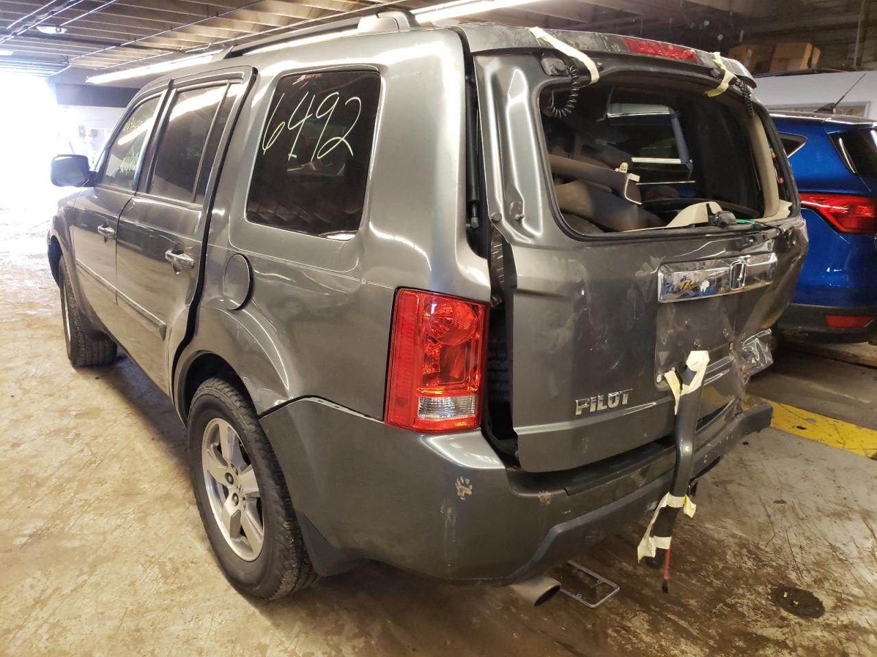 Photo 3 from auction – 2009 HONDA PILOT EXL with VIN 5FNYF48549B019870