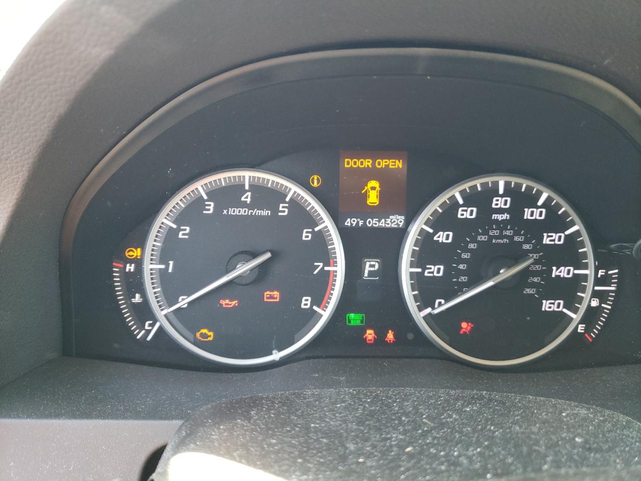 Photo 8 from auction – 2017 ACURA RDX with VIN 5J8TB4H31HL012117