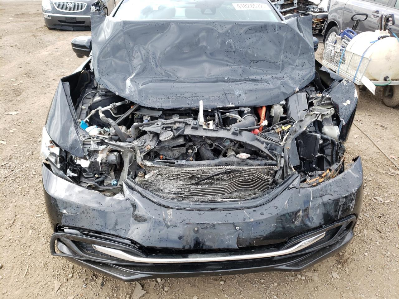 Photo 9 from auction – 2014 HONDA CIVIC HYBR with VIN 19XFB4F30EE000494