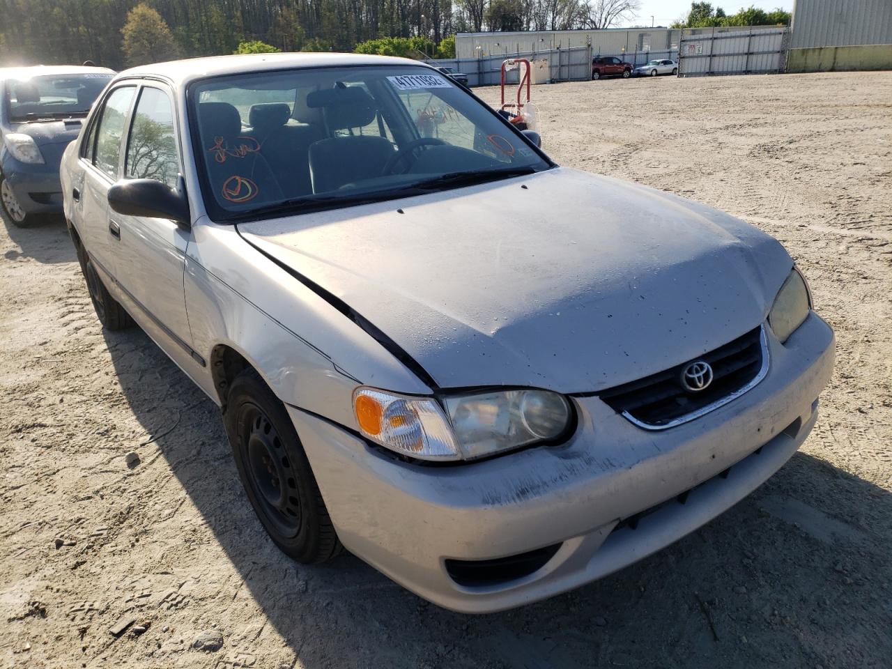 TOYOTA COROLLA CE 2002 with VIN 2T1BR12E42C527903 - Photo from auction