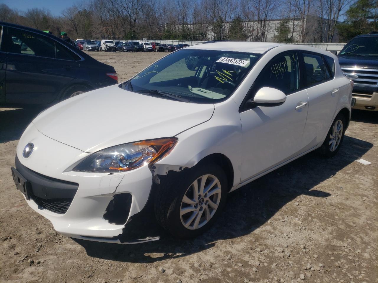 Photo 2 from auction – 2013 MAZDA 3 I with VIN JM1BL1LP1D1820070