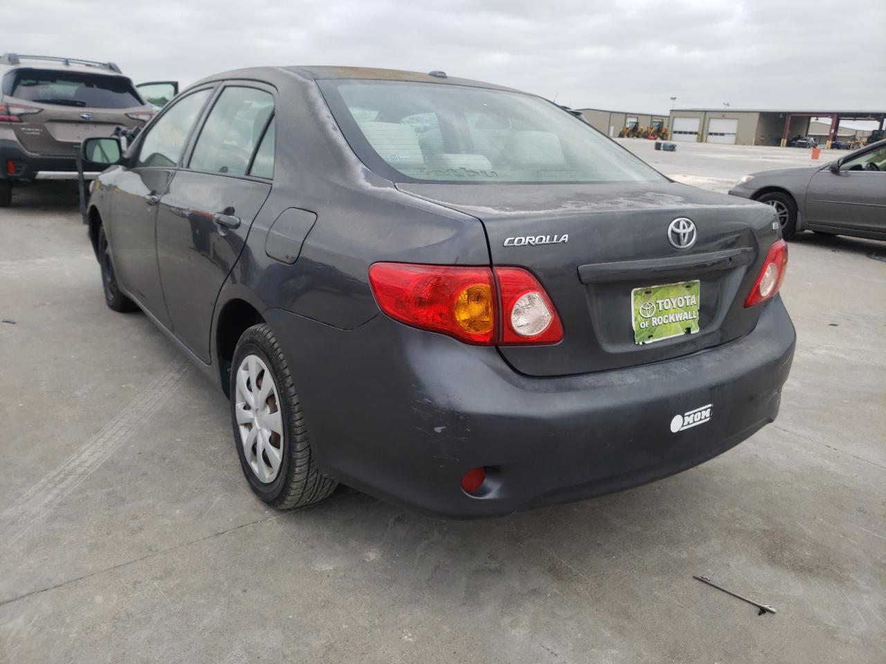 Photo 3 from auction – 2009 TOYOTA COROLLA BA with VIN 1NXBU40E79Z116572