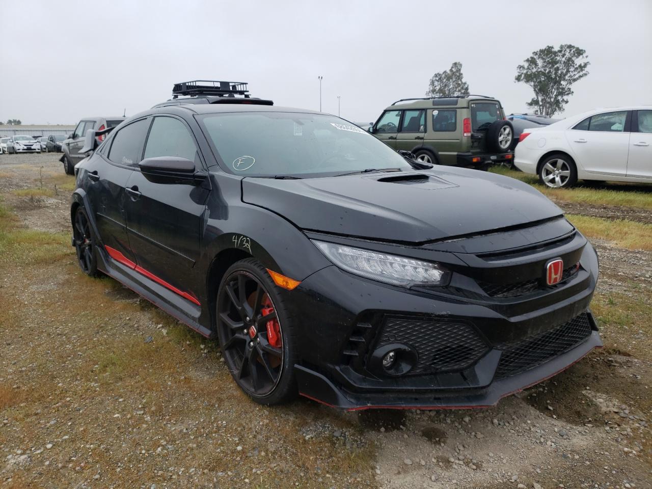 Photo 1 from auction – 2019 HONDA CIVIC TYPE with VIN SHHFK8G77KU203346