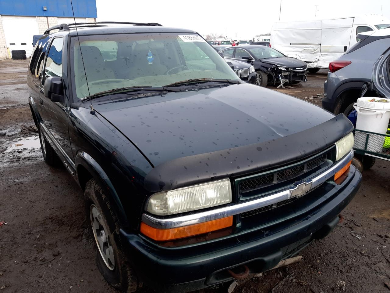 CHEVROLET BLAZER 2003 with VIN 1GNCT18X63K179673 - Photo from auction