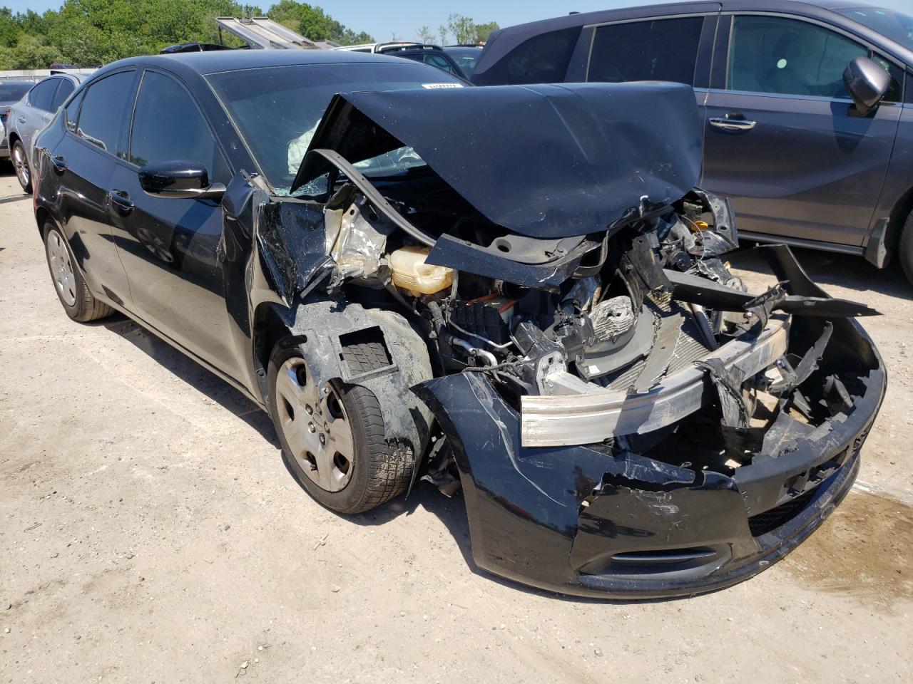 DODGE DART SE 2015 with VIN 1C3CDFAAXFD160078 - Photo from auction