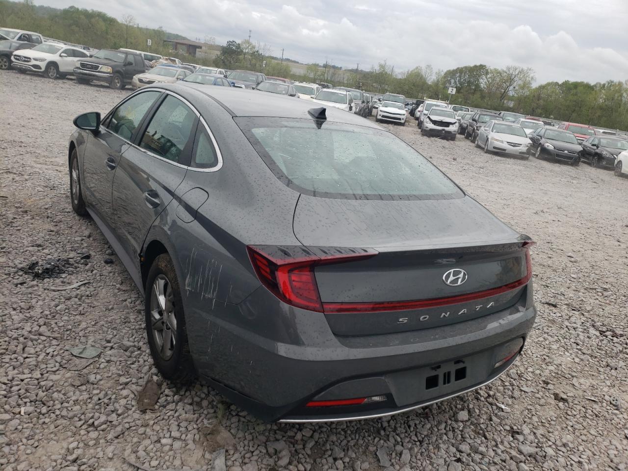Photo 3 from auction – 2021 HYUNDAI SONATA SE with VIN 5NPEG4JA2MH119712