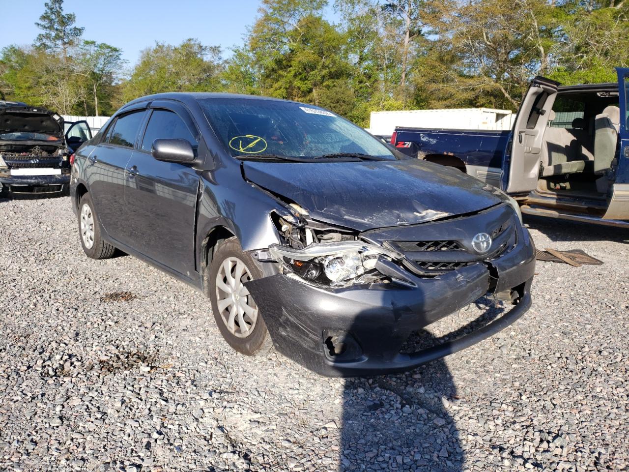 TOYOTA COROLLA 2013 with VIN 5YFBU4EE9DP076403 - Photo from auction