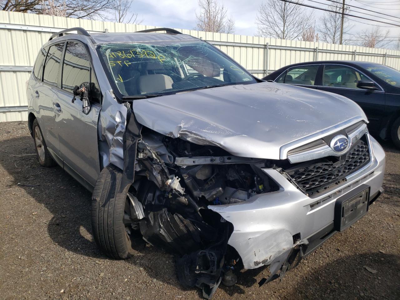 SUBARU FORESTER 2 2016 with VIN JF2SJAFC9GH451941 - Photo from auction