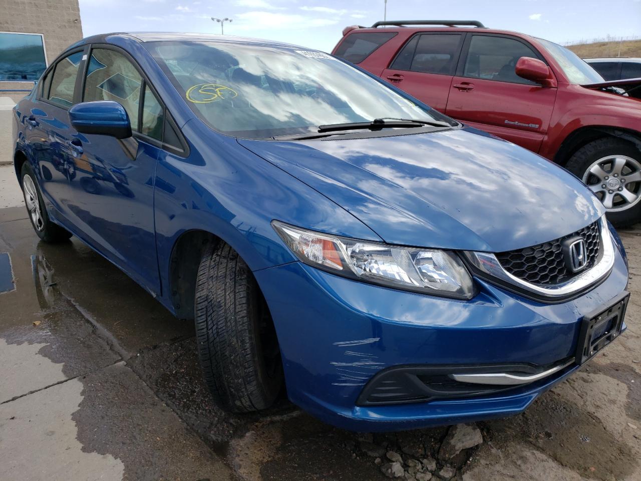HONDA CIVIC LX 2015 with VIN 2HGFB2E52FH534157 - Photo from auction