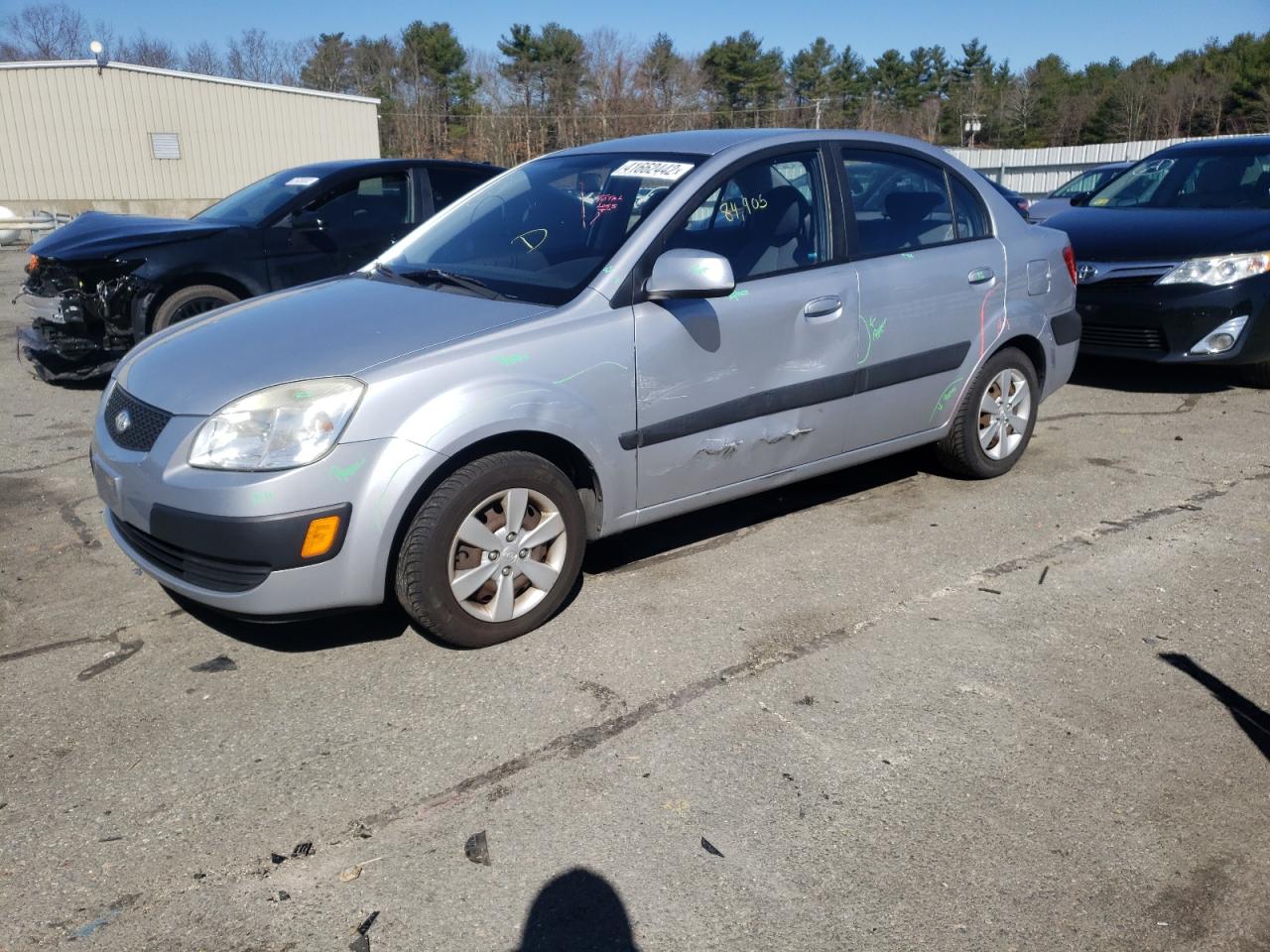 Photo 2 from auction – 2009 KIA RIO BASE with VIN KNADE223496505181
