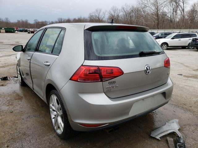 Photo 3 from auction – 2017 VOLKSWAGEN GOLF S with VIN 3VW217AU1HM061802