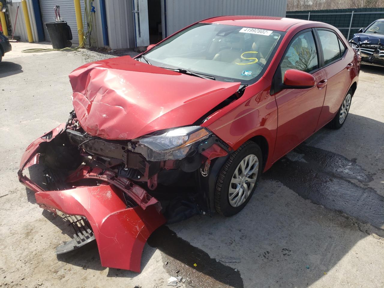 Photo 2 from auction – 2017 TOYOTA COROLLA L with VIN 2T1BURHEXHC840905