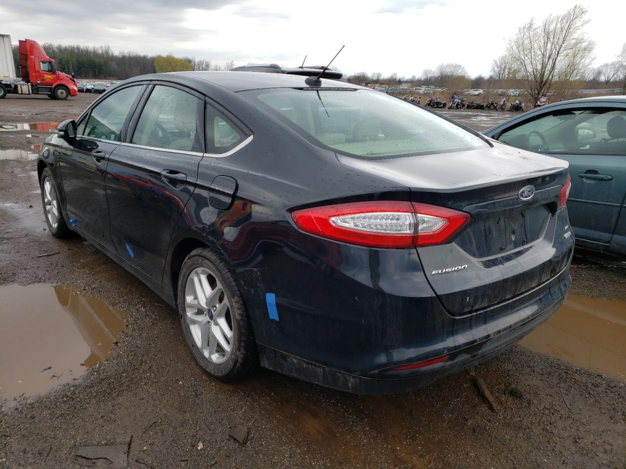 Photo 3 from auction – 2014 FORD FUSION SE with VIN 3FA6P0HD0ER244452
