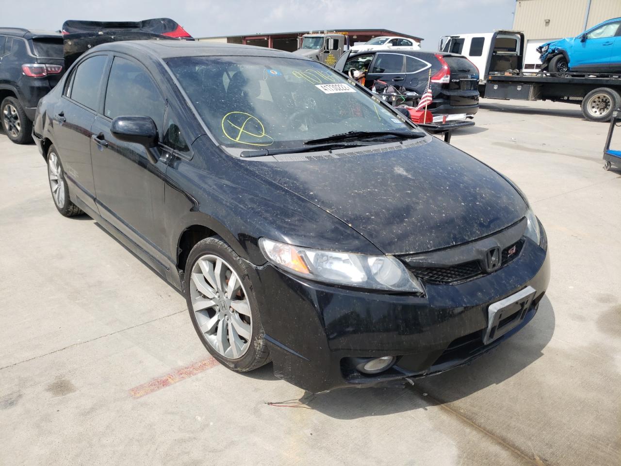 HONDA CIVIC SI 2009 with VIN 2HGFA55579H707633 - Photo from auction