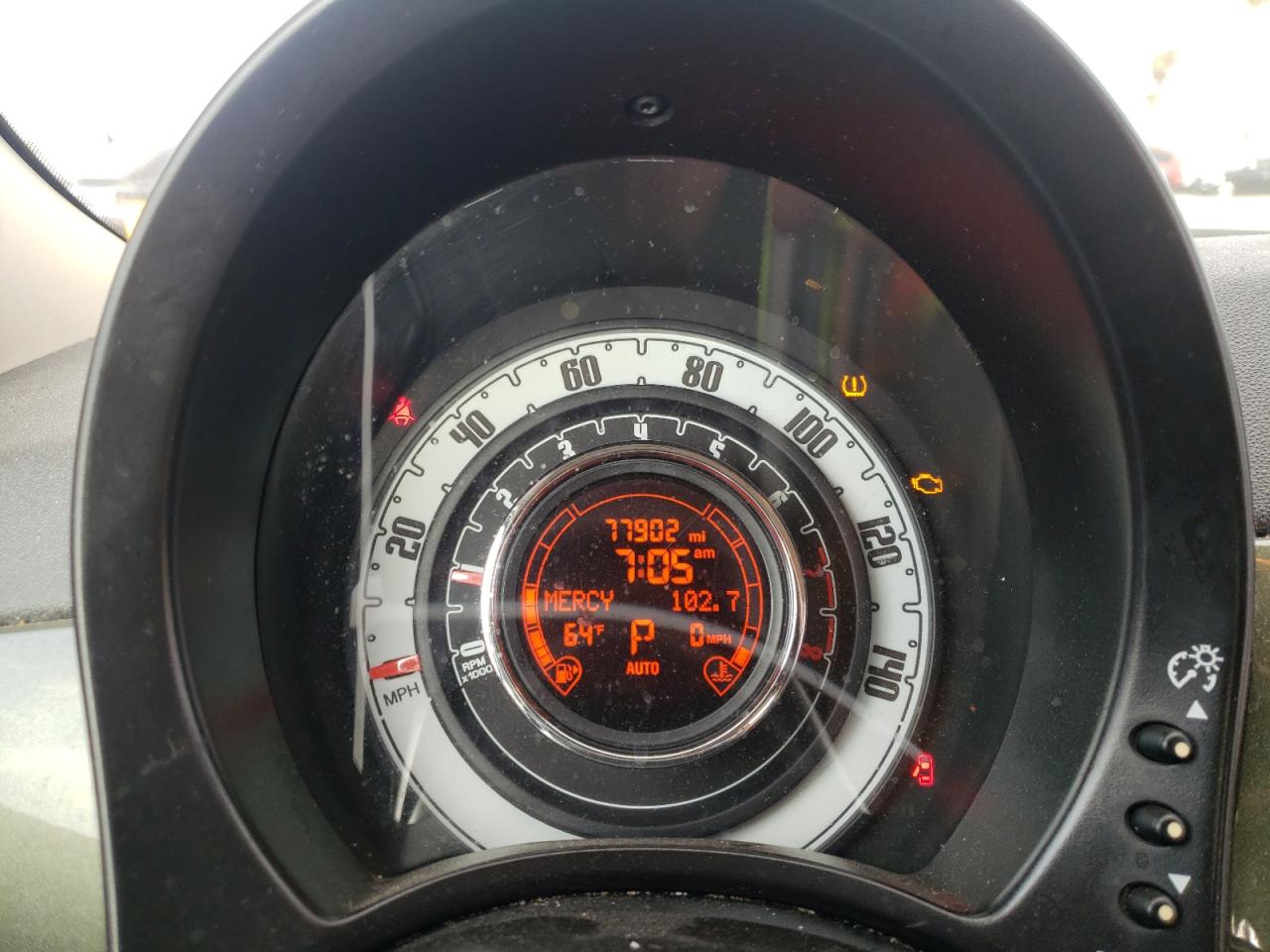 Photo 8 from auction – 2013 FIAT 500 POP with VIN 3C3CFFARXDT571665