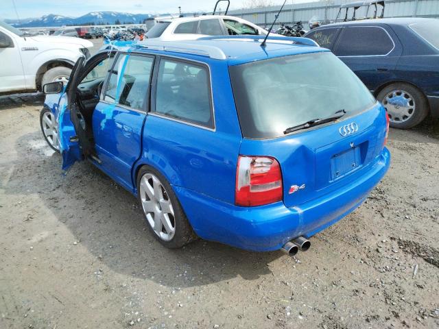 Photo 3 from auction – 2001 AUDI S4 AVANT Q with VIN WAUXD68D71A110971