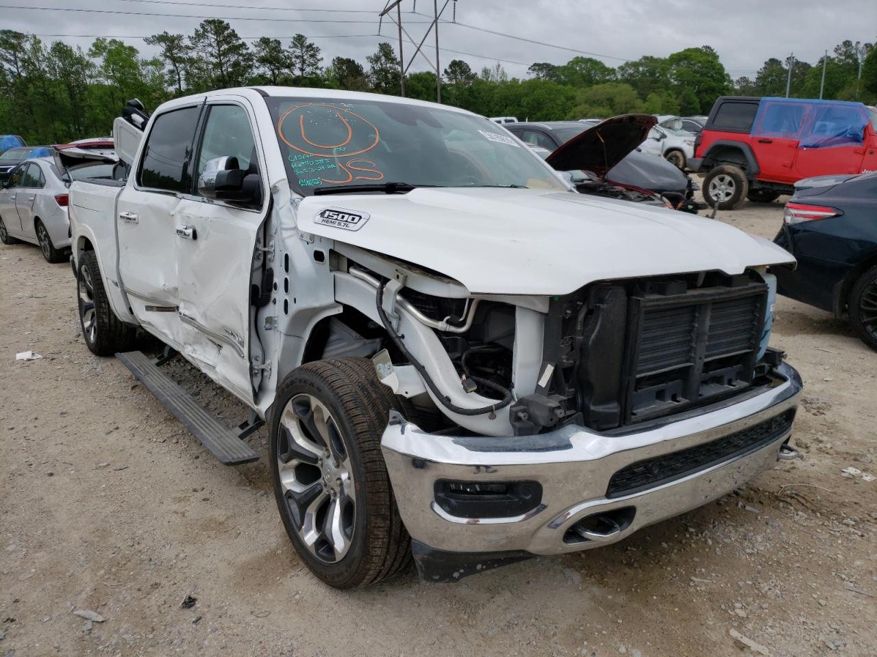 RAM 1500 LIMIT 2019 with VIN 1C6SRFHT9KN788838 - Photo from auction