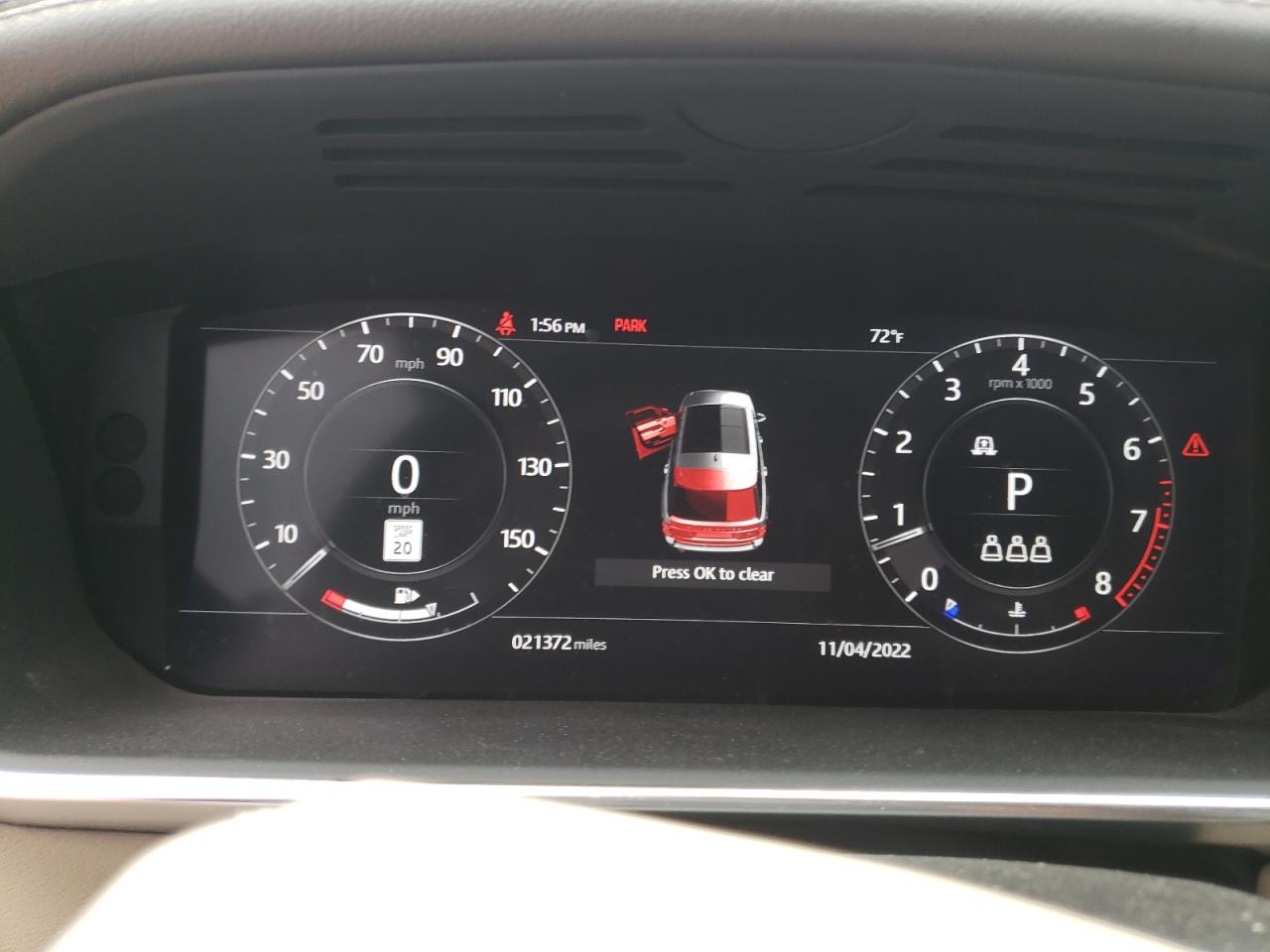 Photo 8 from auction – 2020 LAND ROVER RANGE ROVE with VIN SALGS2RU7LA401157