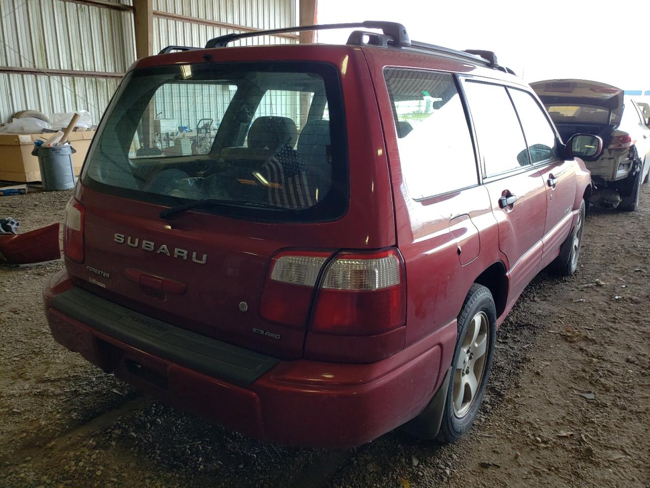 Photo 4 from auction – 2002 SUBARU FORESTER S with VIN JF1SF65632H712858