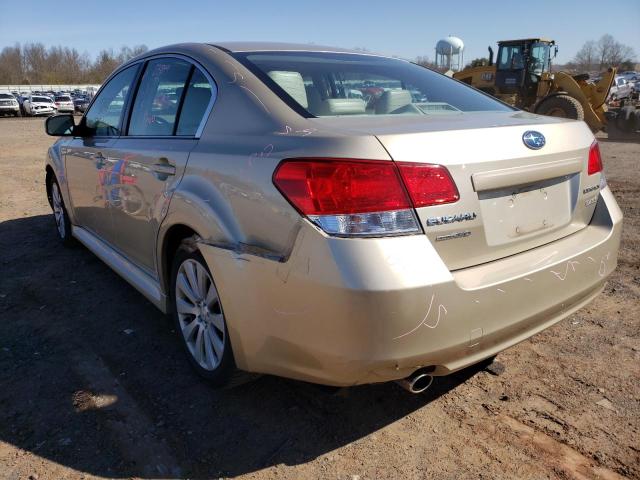 Photo 3 from auction – 2010 SUBARU LEGACY 2.5 with VIN 4S3BMBK69A3240528