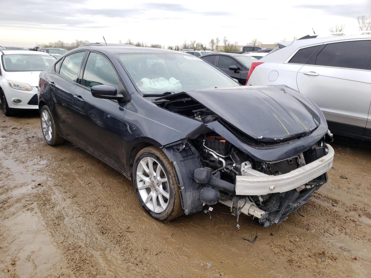 DODGE DART SXT 2013 with VIN 1C3CDFBA0DD291614 - Photo from auction