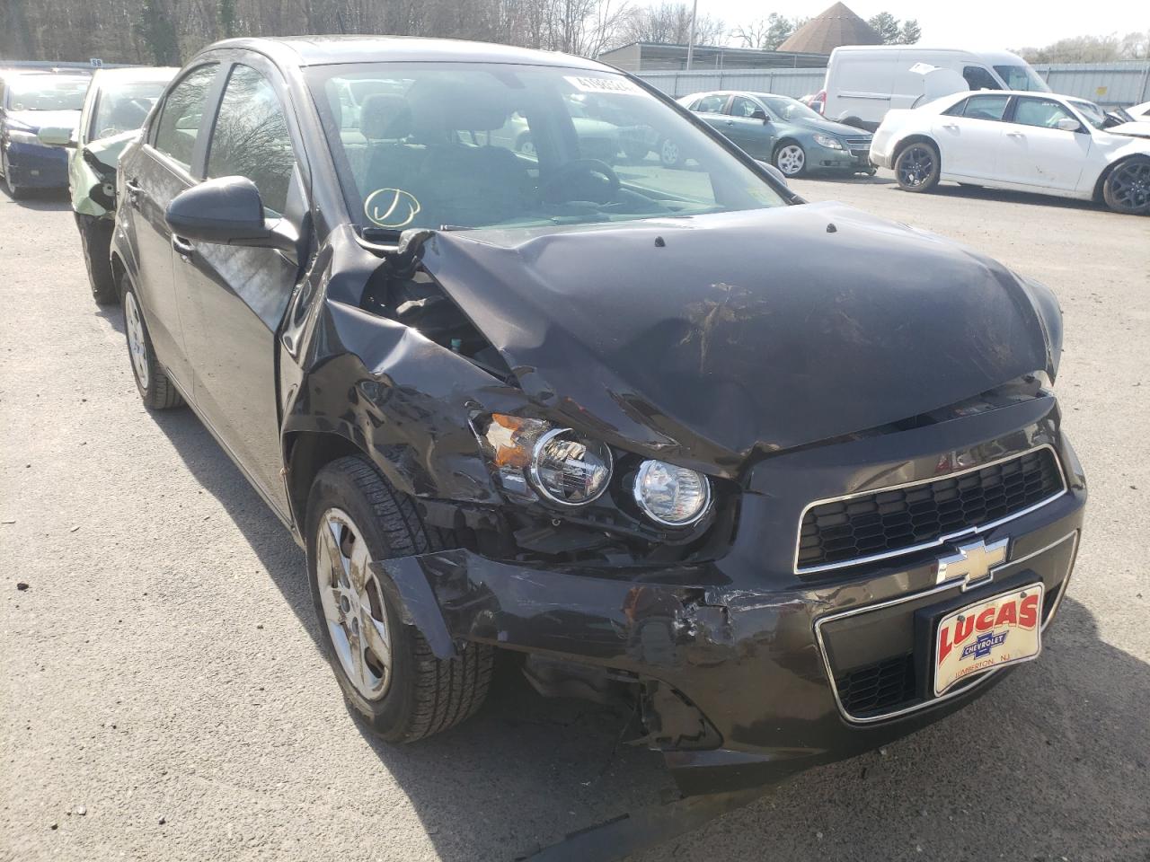 CHEVROLET SONIC LS 2014 with VIN 1G1JA5SH6E4240003 - Photo from auction