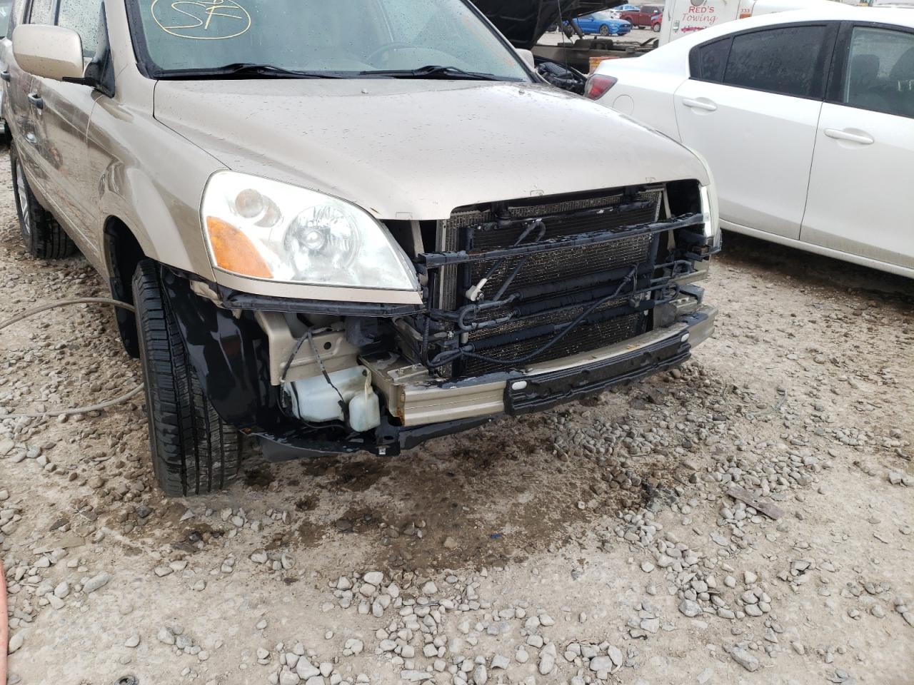 Photo 9 from auction – 2005 HONDA PILOT EXL with VIN 2HKYF18565H549056