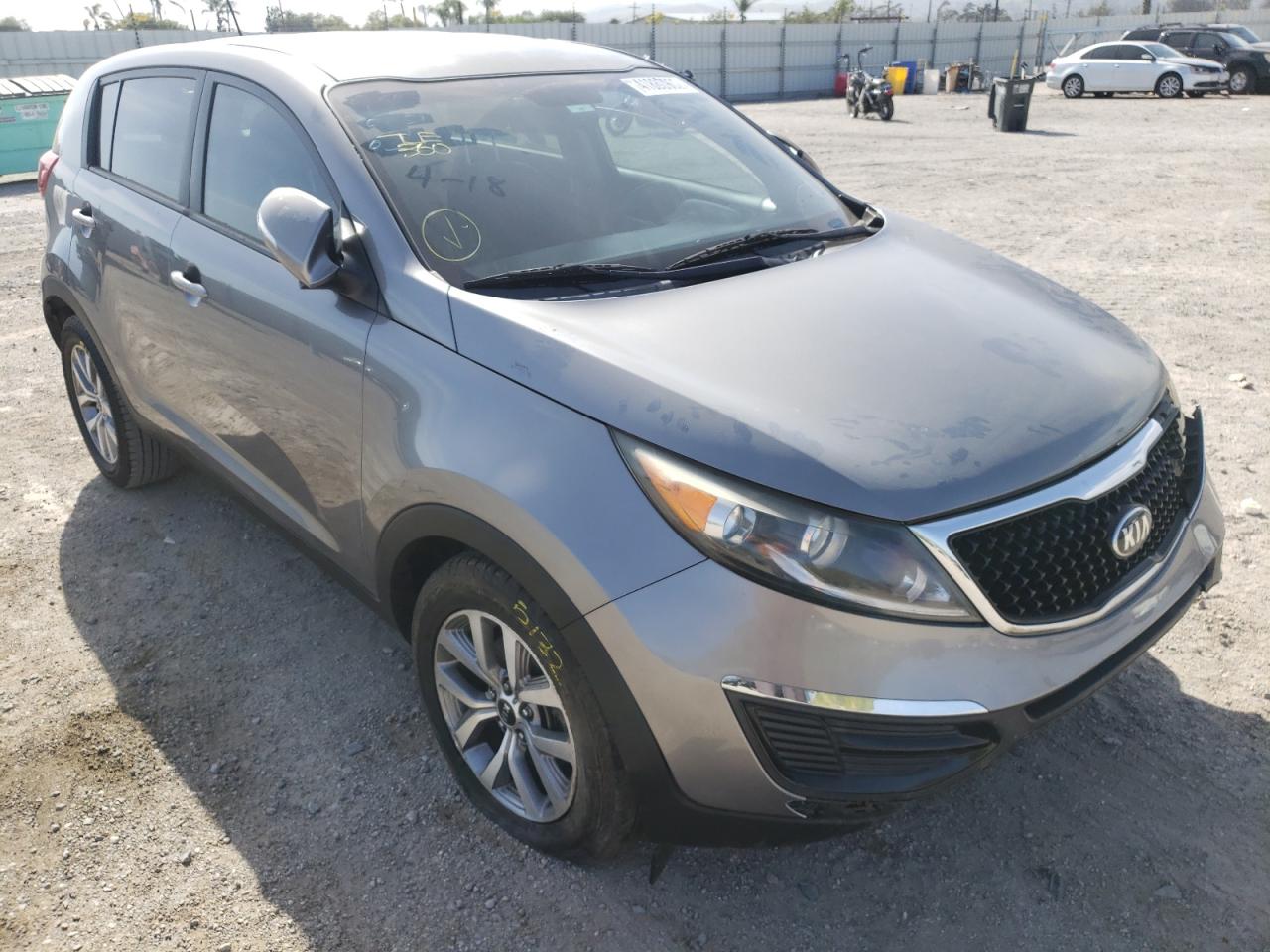 KIA SPORTAGE L 2016 with VIN KNDPB3AC4G7808534 - Photo from auction
