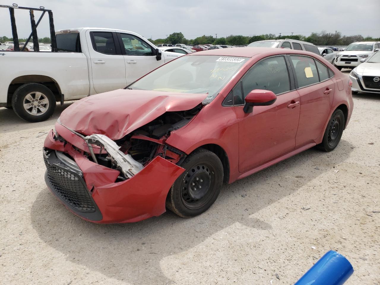 Photo 2 from auction – 2020 TOYOTA COROLLA LE with VIN 5YFEPRAE8LP079265