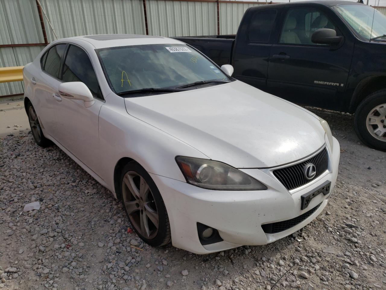 LEXUS IS 250 2011 with VIN JTHBF5C23B5135169 - Photo from auction