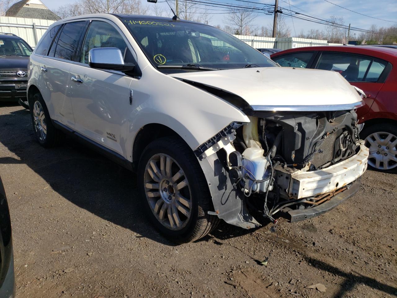 LINCOLN MKX 2008 with VIN 2LMDU88C68BJ13965 - Photo from auction