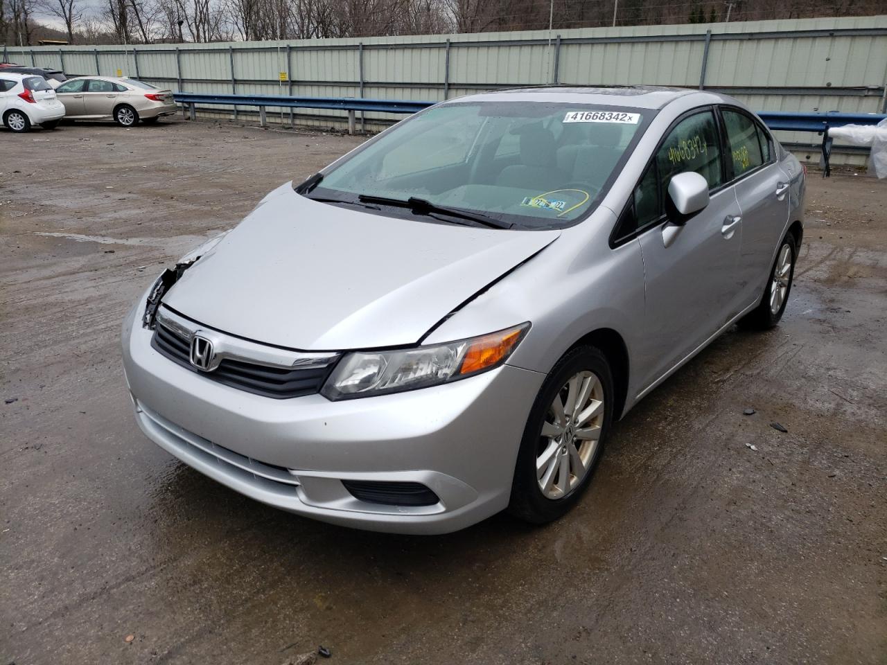 Photo 2 from auction – 2012 HONDA CIVIC EX with VIN 19XFB2F8XCE334268
