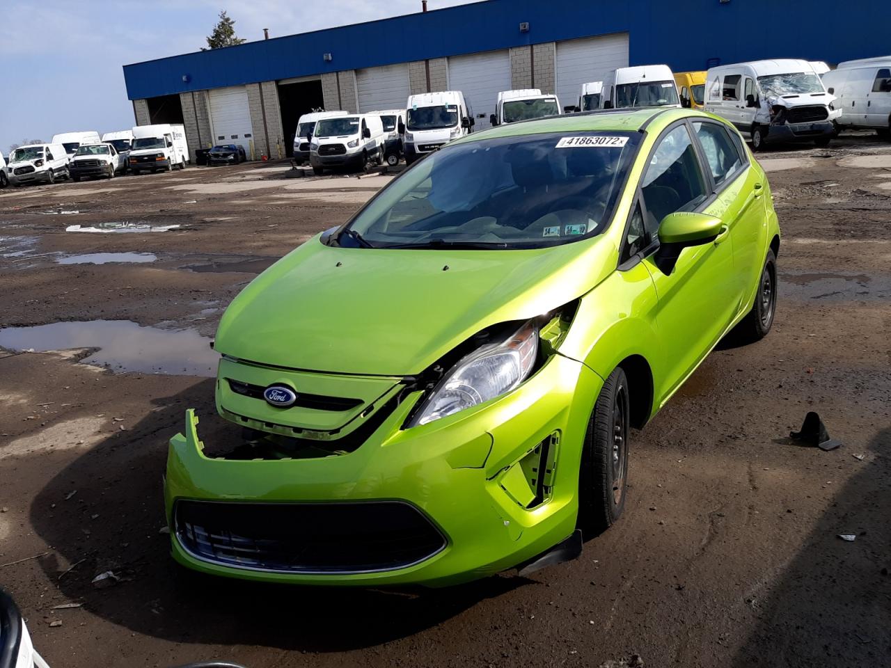 Photo 2 from auction – 2011 FORD FIESTA SE with VIN 3FADP4EJ2BM118935